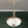 Hanglamp aan een ketting ROCCA 3xE27/60W/230V diameter 42 cm brons/wit