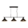 Hanglamp aan een ketting SIVANI 3xE27/100W/230V