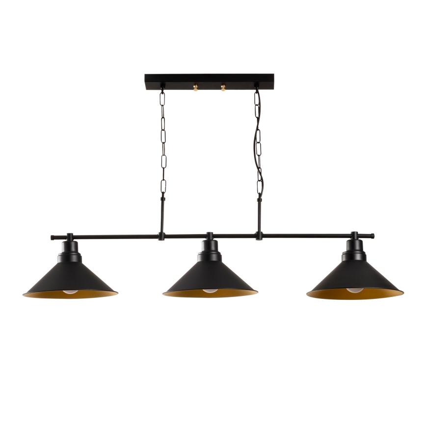 Hanglamp aan een ketting SIVANI 3xE27/100W/230V