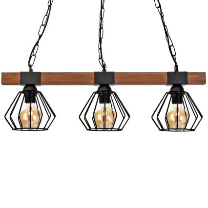 Hanglamp aan een ketting ULF 3xE27/60W/230V