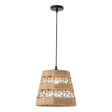 Hanglamp aan een koord 1xE27/15W/230V beige