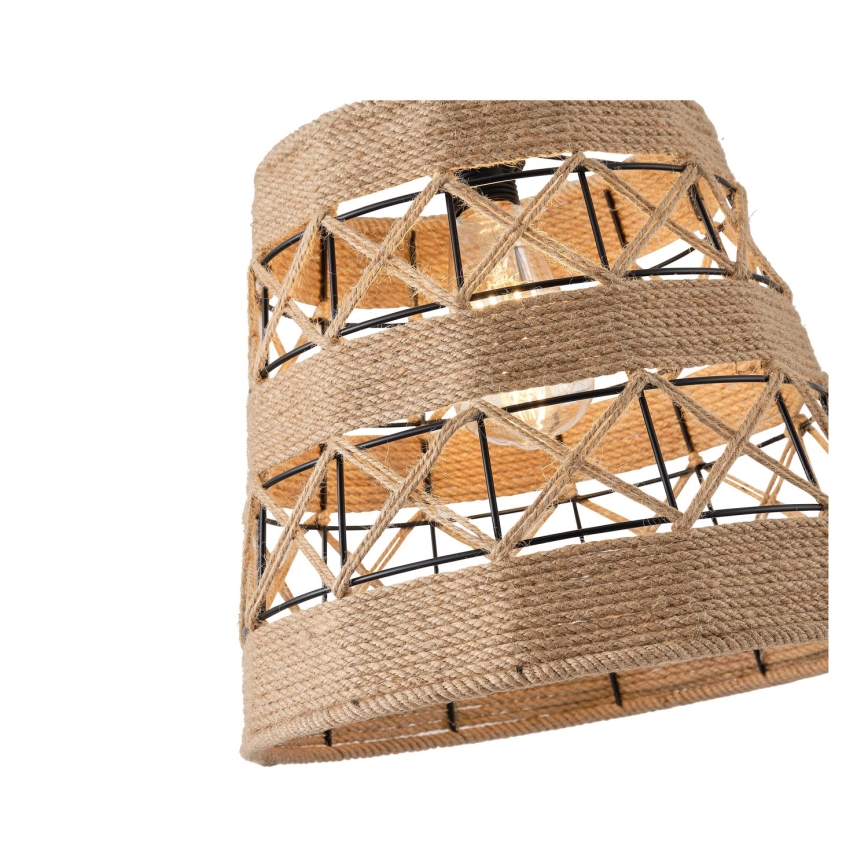 Hanglamp aan een koord 1xE27/15W/230V beige