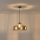 Hanglamp aan een koord 1xE27/15W/230V beige