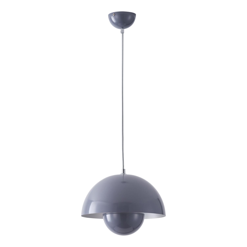Hanglamp aan een koord 1xE27/15W/230V blauw