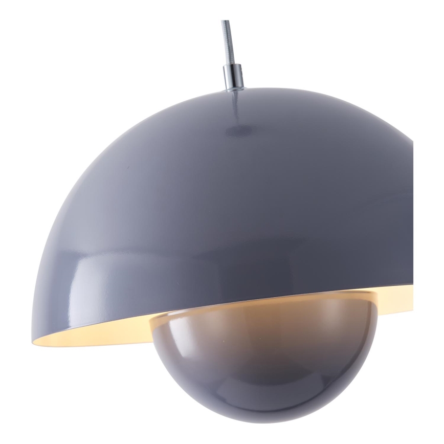 Hanglamp aan een koord 1xE27/15W/230V blauw