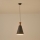 Hanglamp aan een koord 1xE27/15W/230V grijs diameter 20 cm