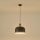 Hanglamp aan een koord 1xE27/15W/230V grijs diameter 27 cm