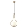 Hanglamp aan een koord 1xE27/15W/230V messing