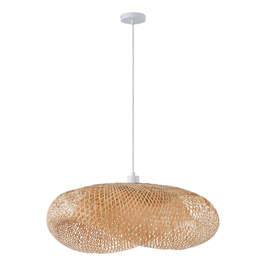 Hanglamp aan een koord 1xE27/40W/230V bamboe