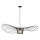 Hanglamp aan een koord 1xE27/40W/230V zwart