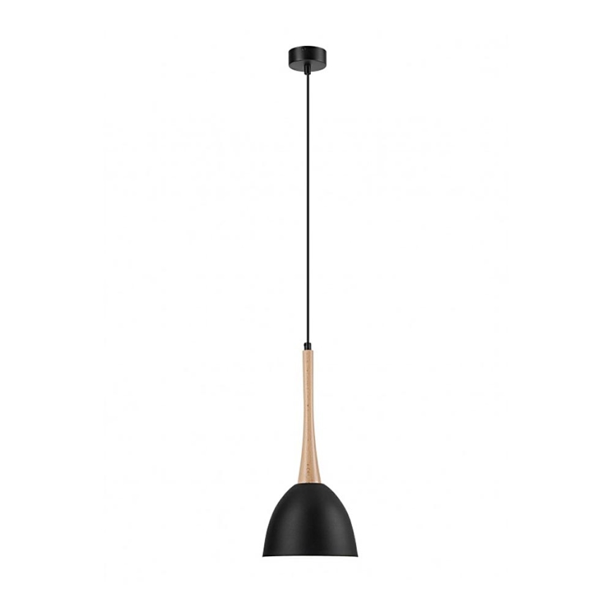 Hanglamp aan een koord 1xE27/60W/230V beuken