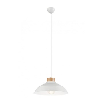 Hanglamp aan een koord 1xE27/60W/230V beuken