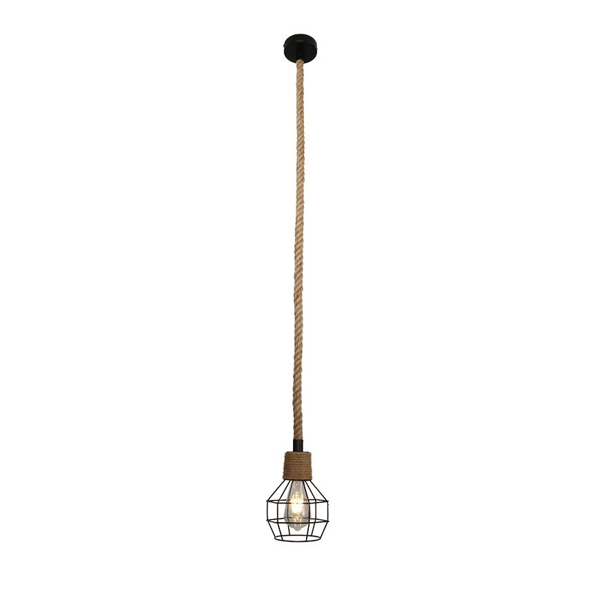 Hanglamp aan een koord 1xE27/60W/230V diameter 15 cm