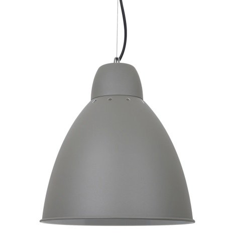 Hanglamp aan een koord 1xE27/60W/230V grijs 29,5 cm