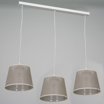 Hanglamp aan een koord 3xE27/60W/230V