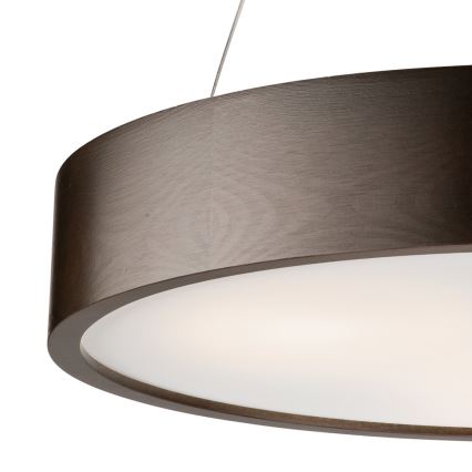 Hanglamp aan een koord 3xE27/60W/230V ø 47 cm grenen - FSC gecertificeerd