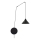 Hanglamp aan een koord ABRAMO 1xE27/15W/230V zwart