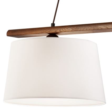 Hanglamp aan een koord AIDA 2xE27/60W/230V - FSC gecertificeerd