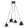 Hanglamp aan een koord AIDA 4xE27/15W/230V