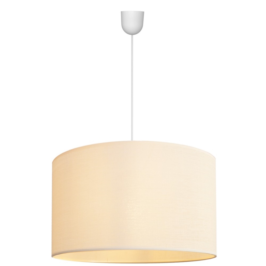 Hanglamp aan een koord ALBA 1xE27/15W/230V d. 45 cm beige
