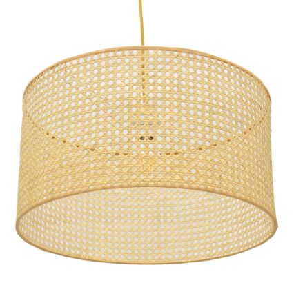 Hanglamp aan een koord ALBA 1xE27/15W/230V diameter 45 cm rotan