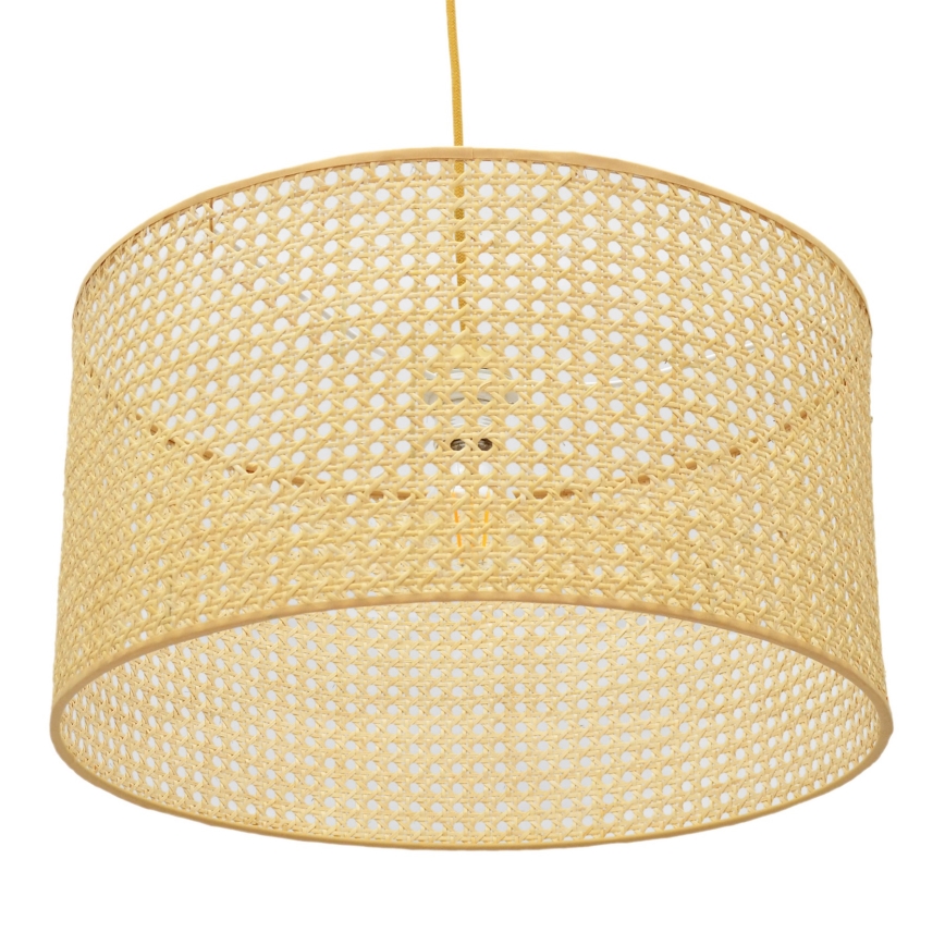 Hanglamp aan een koord ALBA 1xE27/15W/230V diameter 45 cm rotan