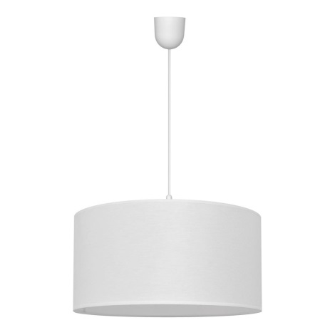 Hanglamp aan een koord ALBA 1xE27/60W/230V d. 40 cm wit