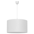 Hanglamp aan een koord ALBA 1xE27/60W/230V d. 45 cm wit