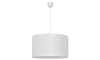 Hanglamp aan een koord ALBA 1xE27/60W/230V d. 45 cm wit