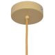 Hanglamp aan een koord ALBA 1xE27/60W/230V diameter 45 cm bruin