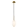 Hanglamp aan een koord ALIAS 1xG9/8W/230V diameter 12 cm goud