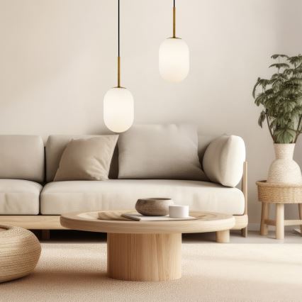 Hanglamp aan een koord ALIAS 1xG9/8W/230V diameter 12 cm goud