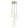 Hanglamp aan een koord ALIAS 3xE14/40W/230V goud