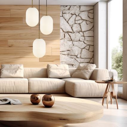 Hanglamp aan een koord ALIAS 3xE14/40W/230V goud