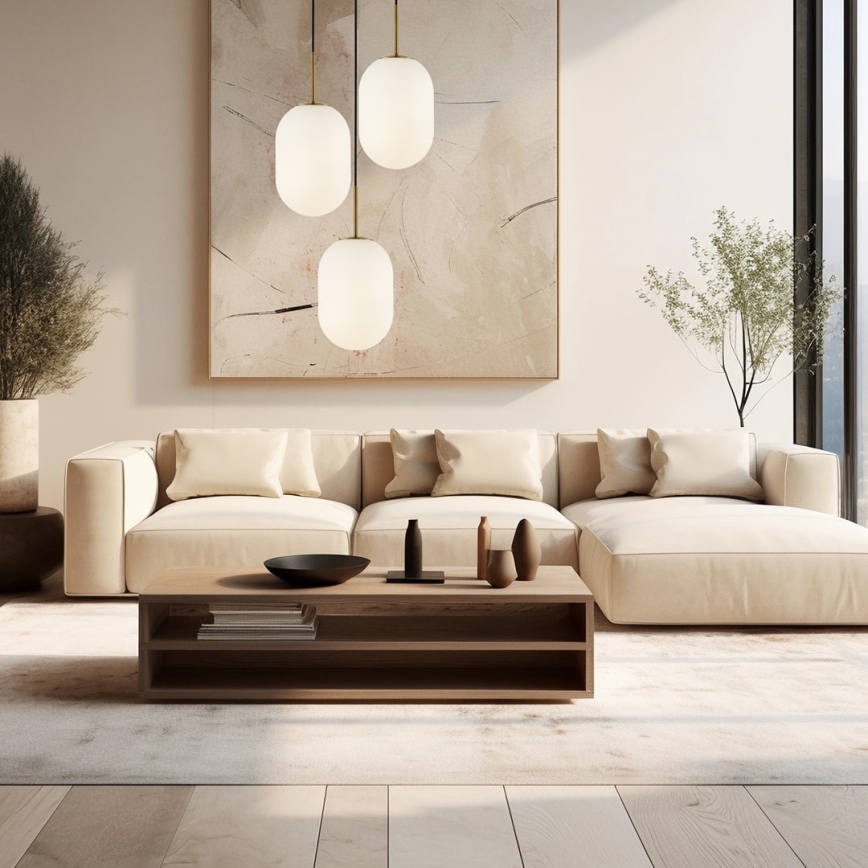 Hanglamp aan een koord ALIAS 3xE14/40W/230V goud