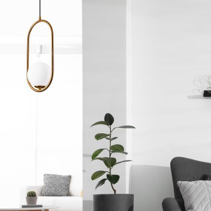 Hanglamp aan een koord AMBER 1xG9/5W/230V 140 cm