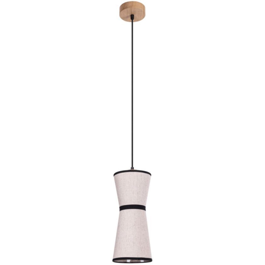 Hanglamp aan een koord AMIGO 1xE27/25W/230V eiken