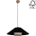 Hanglamp aan een koord AMIGO 1xE27/60W/230V eiken – FSC gecertificeerd