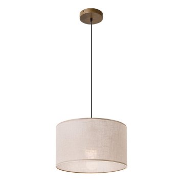 Hanglamp aan een koord ANTONIO 1xE27/60W/230V beuken