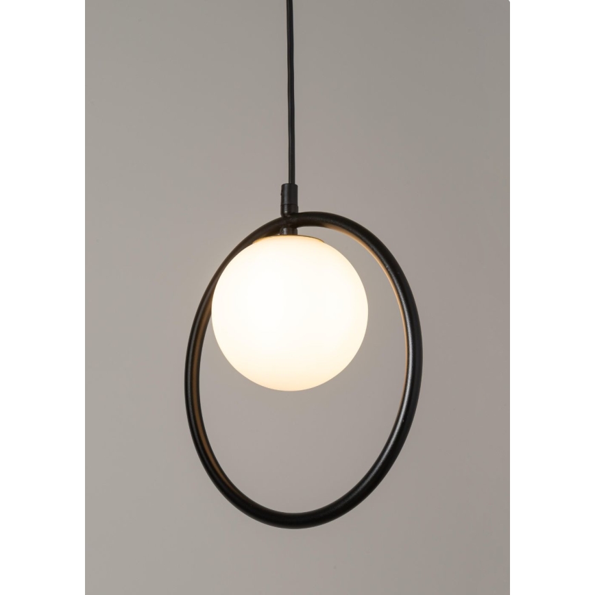 Hanglamp aan een koord AQUA 1xG9/12W/230V zwart