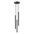 Hanglamp aan een koord ARCHE 3xG9/8W/230V zwart
