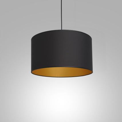 Hanglamp aan een koord ARDEN 1xE27/60W/230V d. 40 cm zwart/goud