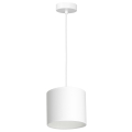 Hanglamp aan een koord ARDEN 1xE27/60W/230V diameter 18 cm wit