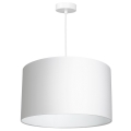Hanglamp aan een koord ARDEN 1xE27/60W/230V diameter 40 cm wit