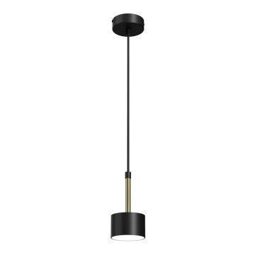 Hanglamp aan een koord ARENA 1xGX53/11W/230V zwart/goud