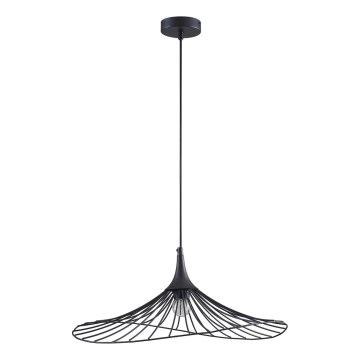 Hanglamp aan een koord ARIELLE 1xE27/20W/230V diameter 50 cm zwart