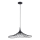 Hanglamp aan een koord ARIELLE 1xE27/20W/230V diameter 50 cm zwart
