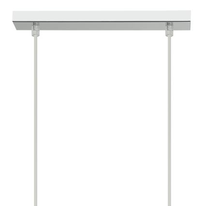 Hanglamp aan een koord ARMIN 2xGU10/10W/230V glanzend chroom