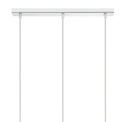 Hanglamp aan een koord ARMIN 3xGU10/10W/230V glanzend chroom