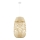 Hanglamp aan een koord ARONA 1xG9/9W/230V diameter 40 cm rotan/beige